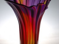 Optic Flower Vase – oval top